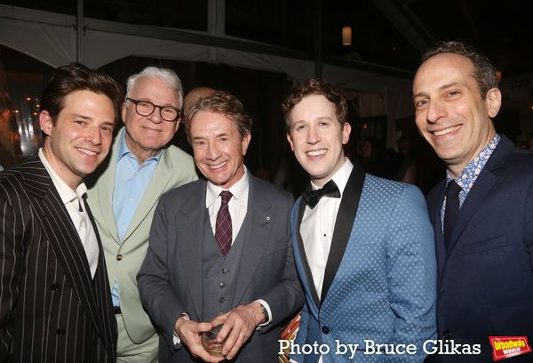 Ben Rappaport, Steve Martin, Martin Short, Alex Wyse and Peter Grosz Photo