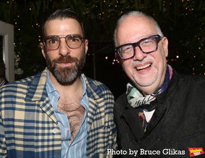 Zachary Quinto and Playwright Doug Wright @ BroadwayWorld Zachary Quinto and Playwright Doug Wright Photo