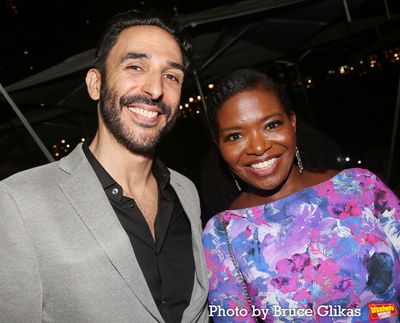 Amir Arison and La Chanze Photo