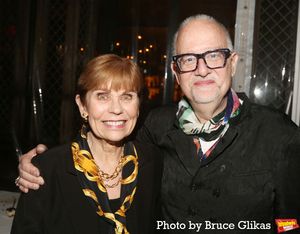 Oscar Levant's daughter Amanda Levant Carmel and Playwright Doug Wright @ BroadwayWorld Oscar Levant's daughter Amanda Levant Carmel and Playwright Doug Wright Photo