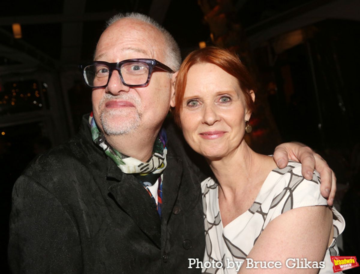 Doug Wright and Cynthia Nixon at 