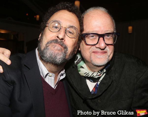 Tony Kushner and Doug Wright Photo