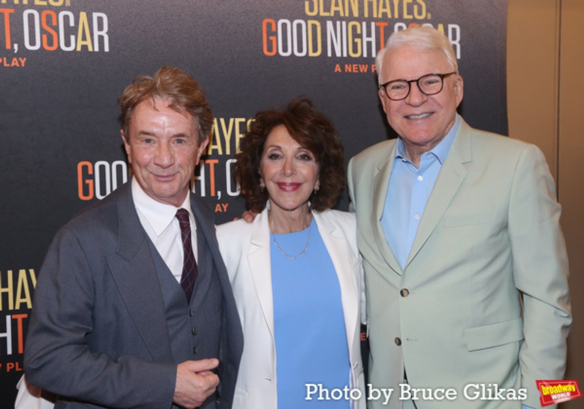 Martin Short, Andrea Martin and Steve Martin at 