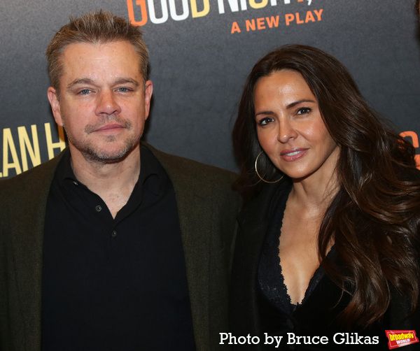Matt Damon, Luciana Barroso Damon Photo