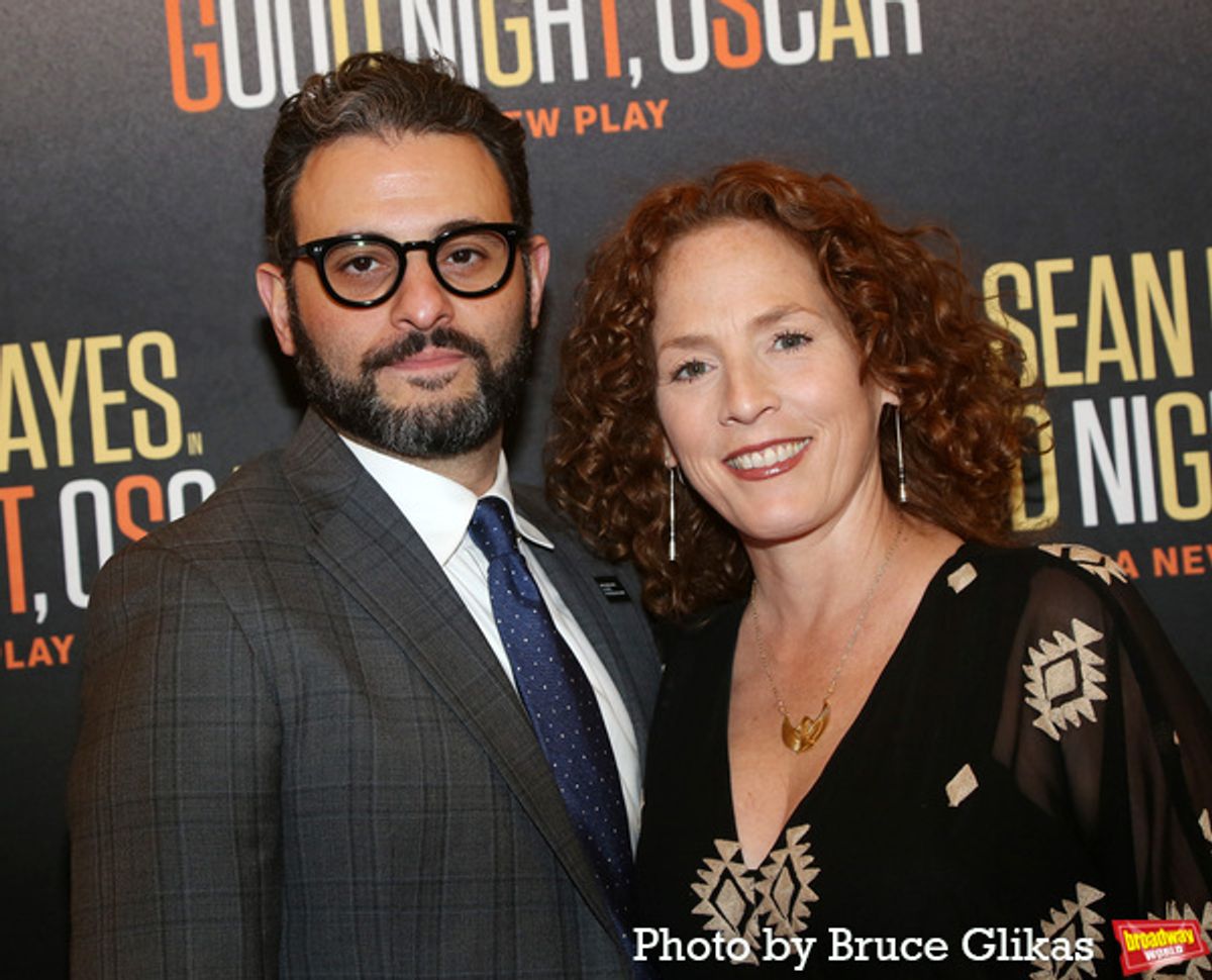 Arian Moayed and Krissy Shields at 