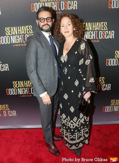 Arian Moayed and Krissy Shields Photo