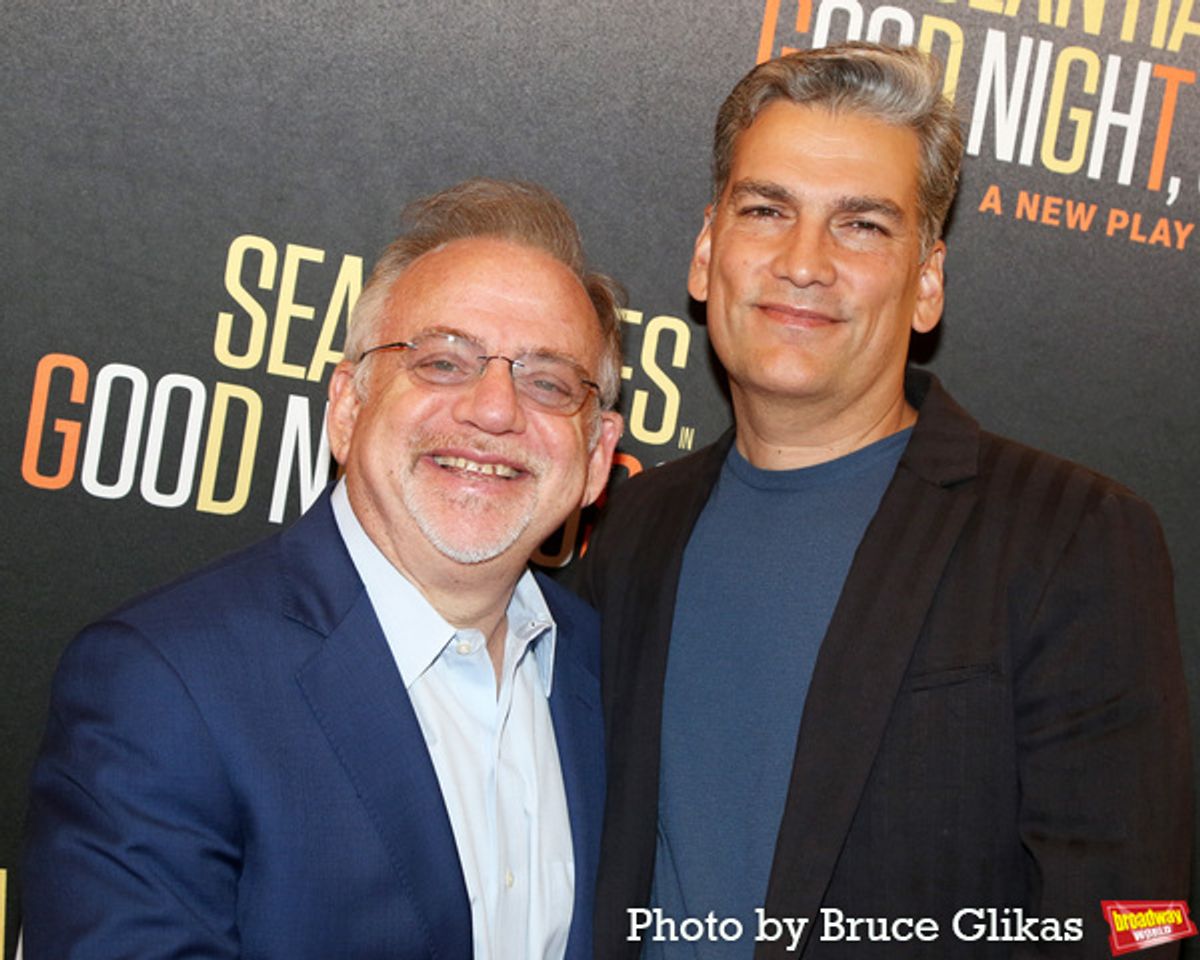Marc Shaiman and  Louis Mirabal  at 