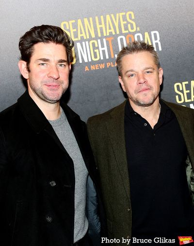 John Krasinski and Matt Damon Photo