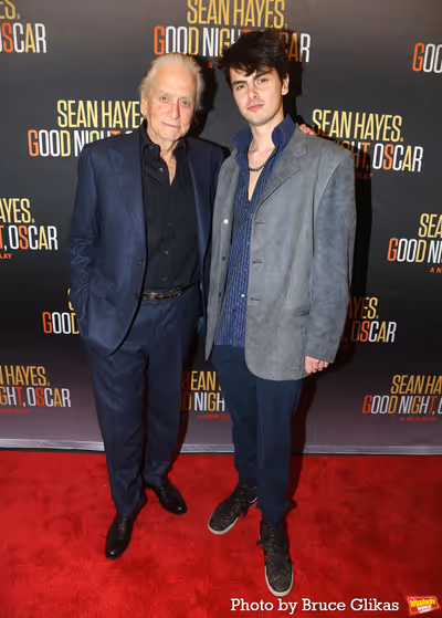 Michael Douglas and Dylan Michael Douglas Photo