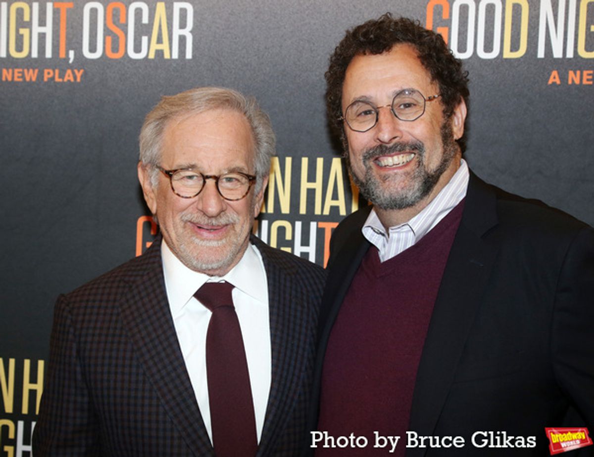 Steven Spielberg and Tony Kushner at 