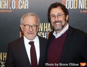 Steven Spielberg and Tony Kushner @ BroadwayWorld Steven Spielberg and Tony Kushner Photo