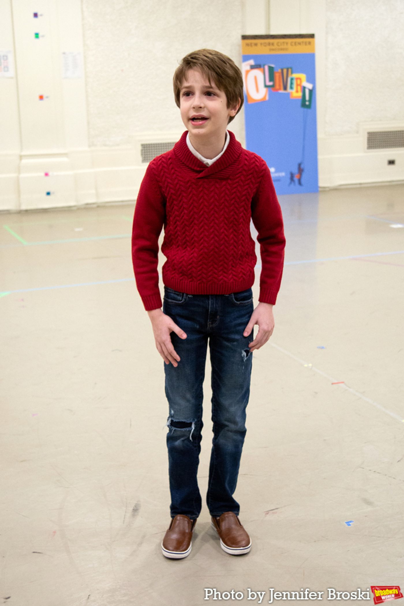 Photos: Go Inside Rehearsals for OLIVER! at Encores!  Image