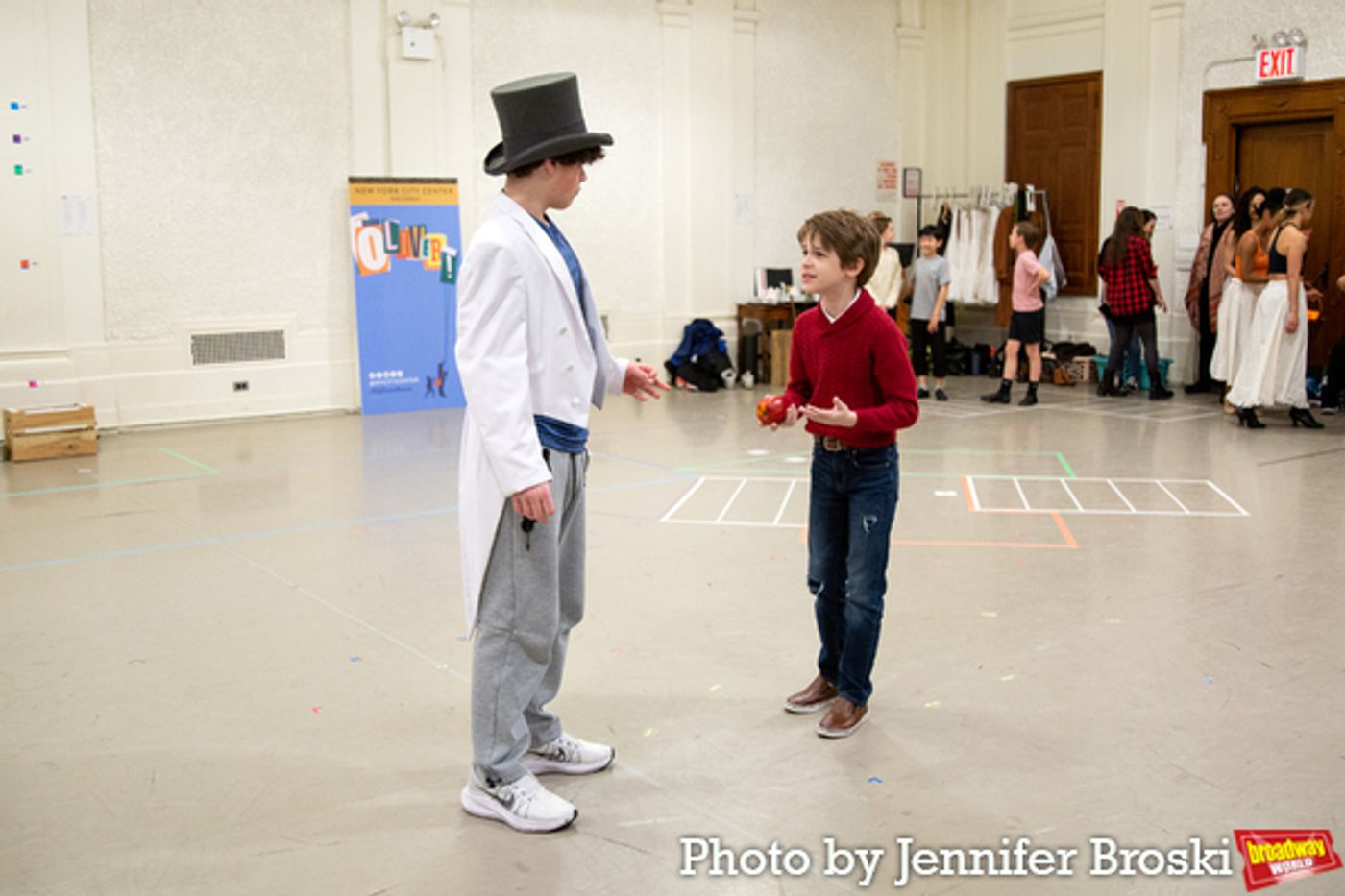 Photos: Go Inside Rehearsals for OLIVER! at Encores!  Image