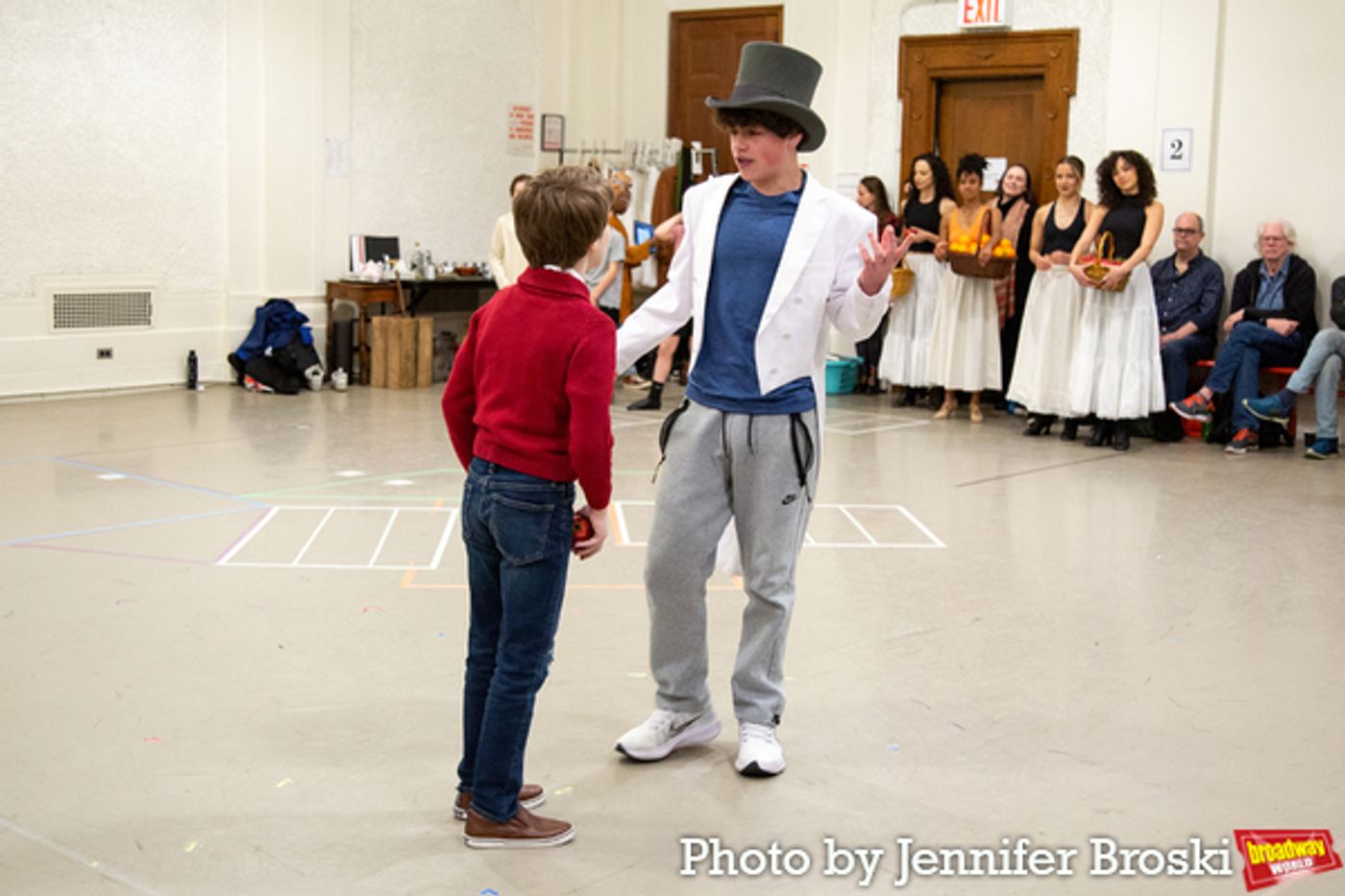 Photos: Go Inside Rehearsals for OLIVER! at Encores!  Image