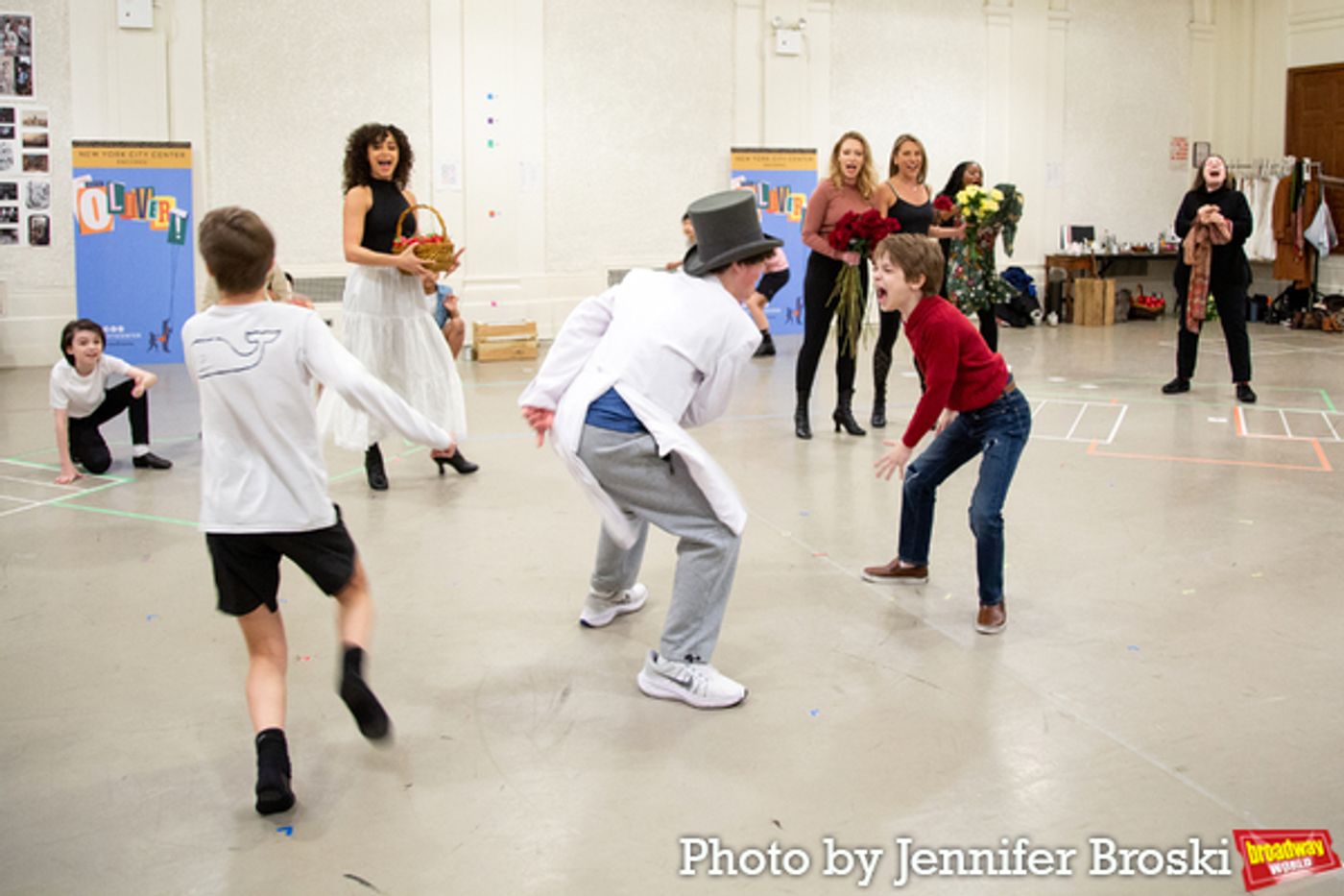 Photos: Go Inside Rehearsals for OLIVER! at Encores!  Image