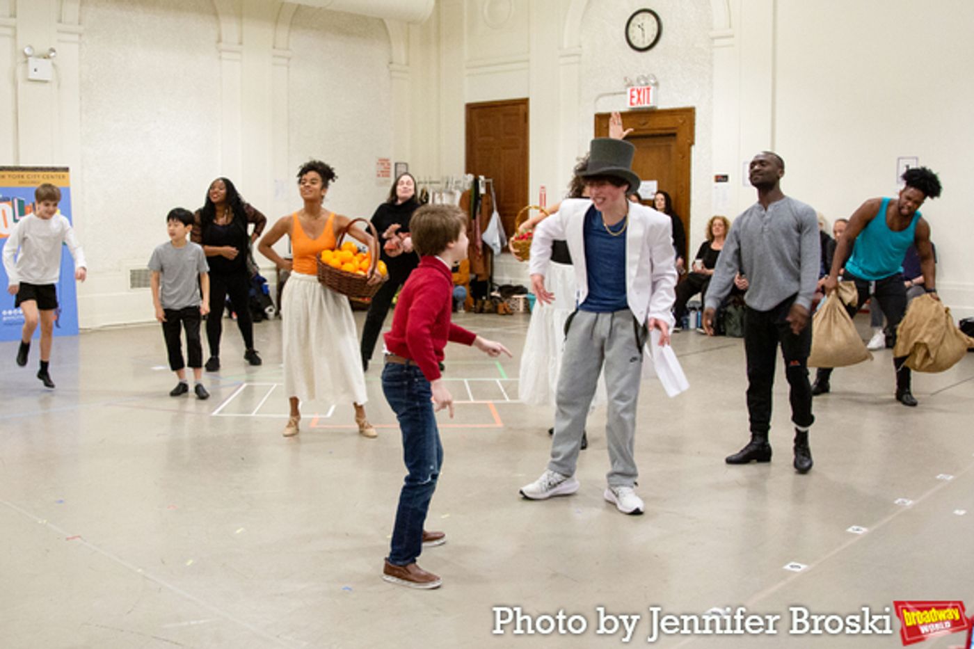 Photos: Go Inside Rehearsals for OLIVER! at Encores!  Image