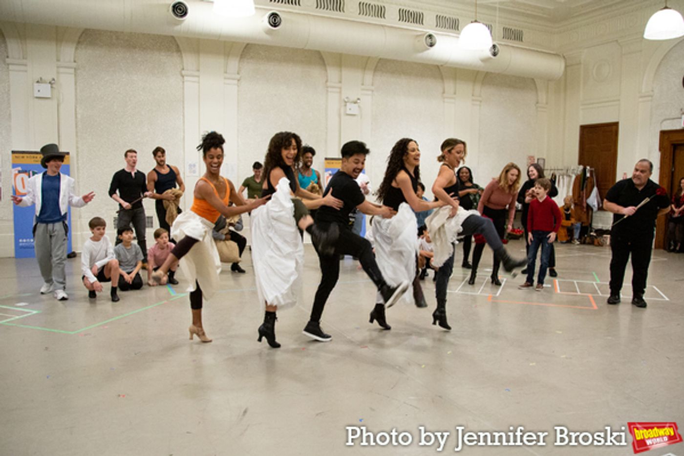 Photos: Go Inside Rehearsals for OLIVER! at Encores!  Image