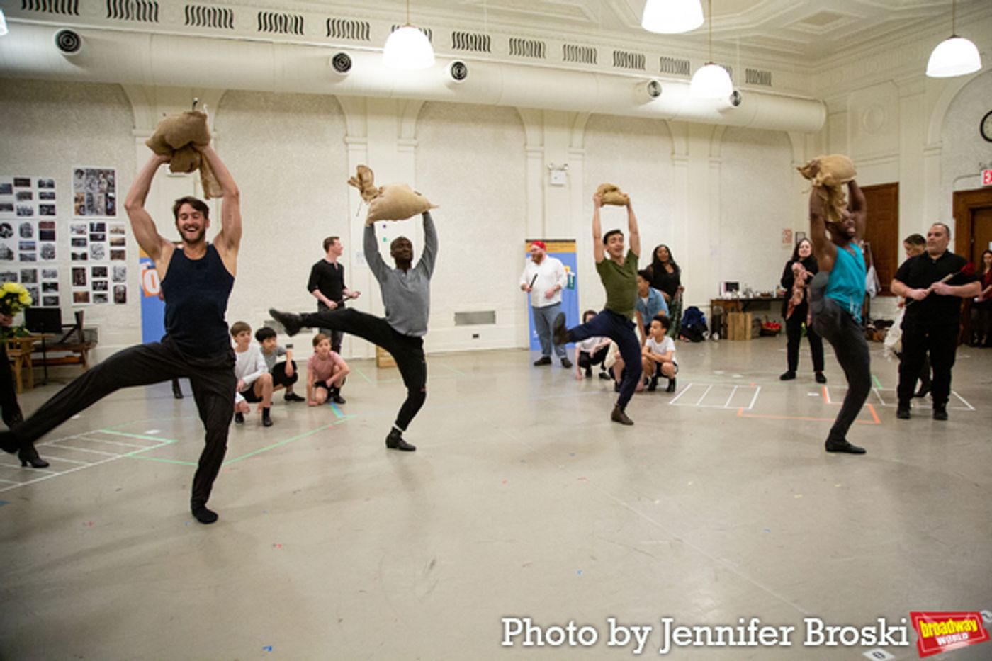 Photos: Go Inside Rehearsals for OLIVER! at Encores!  Image
