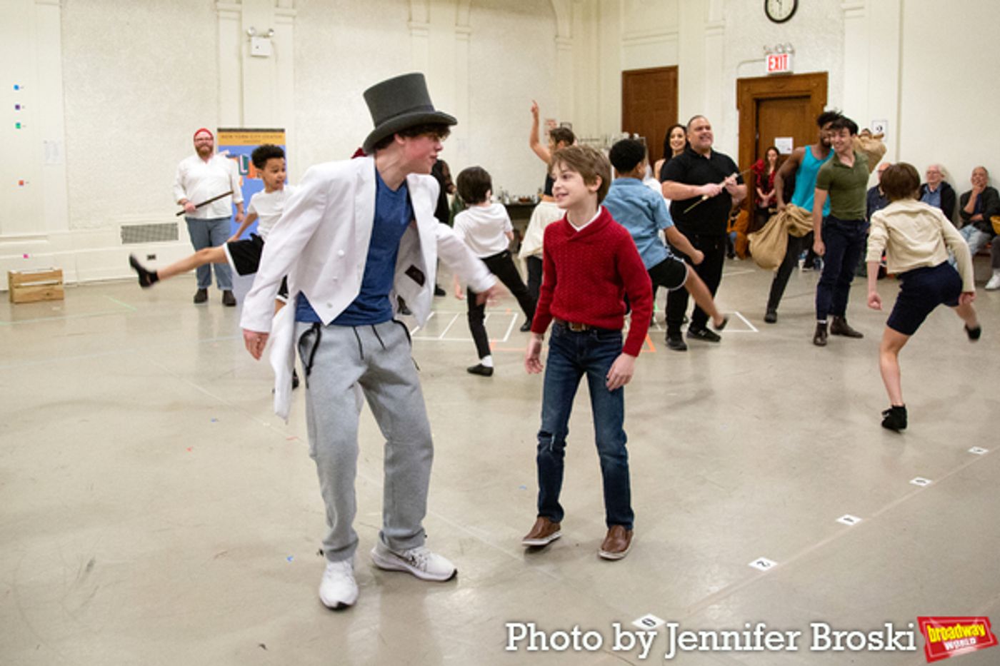 Photos: Go Inside Rehearsals for OLIVER! at Encores!  Image
