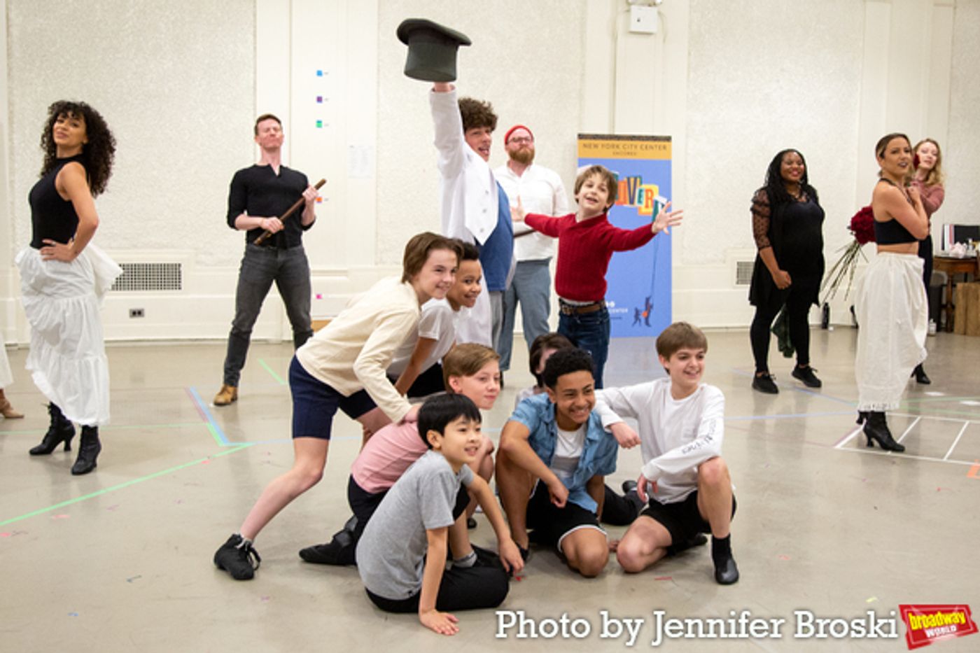 Photos: Go Inside Rehearsals for OLIVER! at Encores!  Image