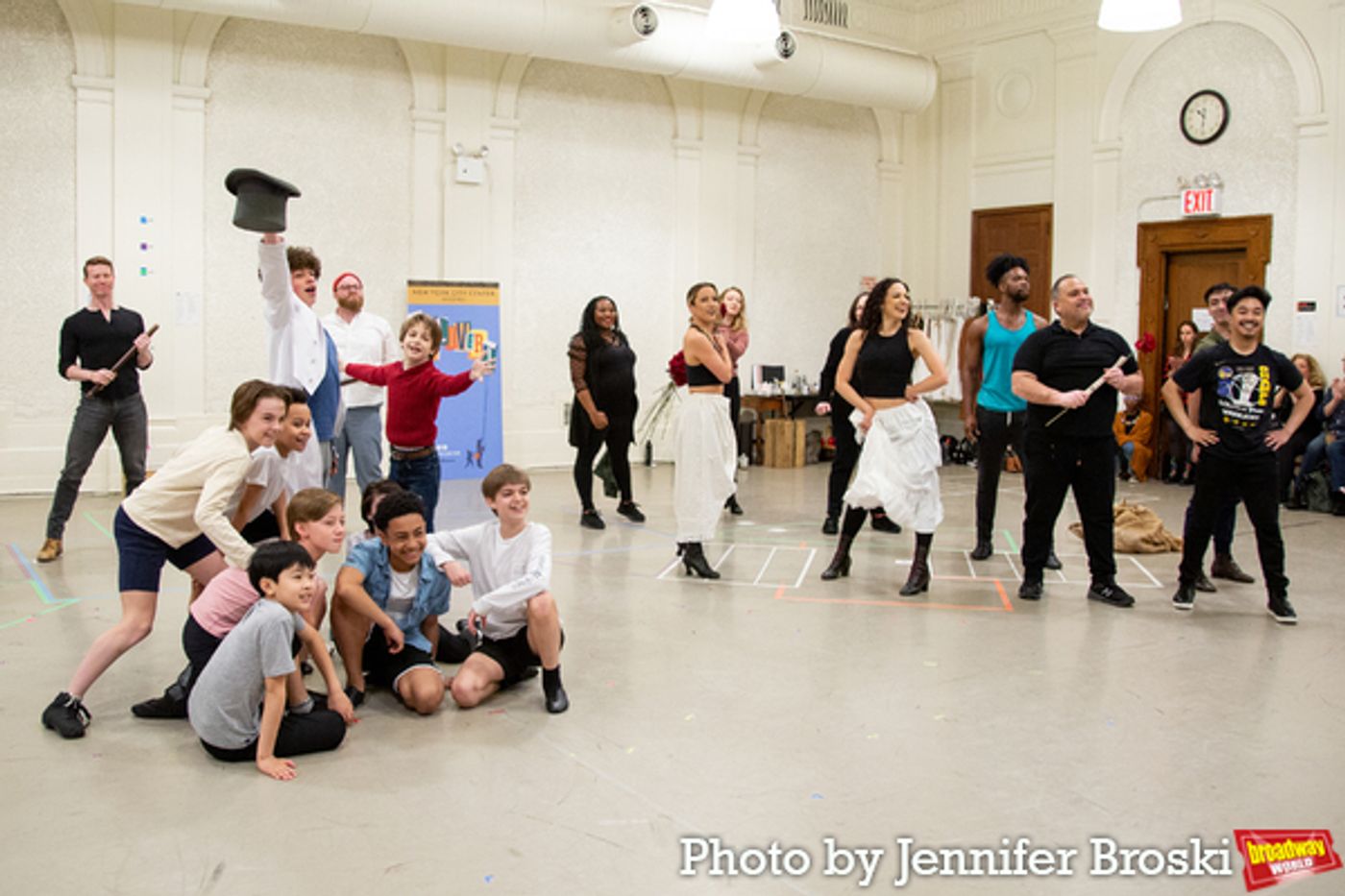 Photos: Go Inside Rehearsals for OLIVER! at Encores!  Image