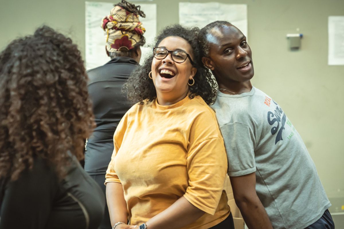 Bernadette Bangura and Ashley Samuels at 