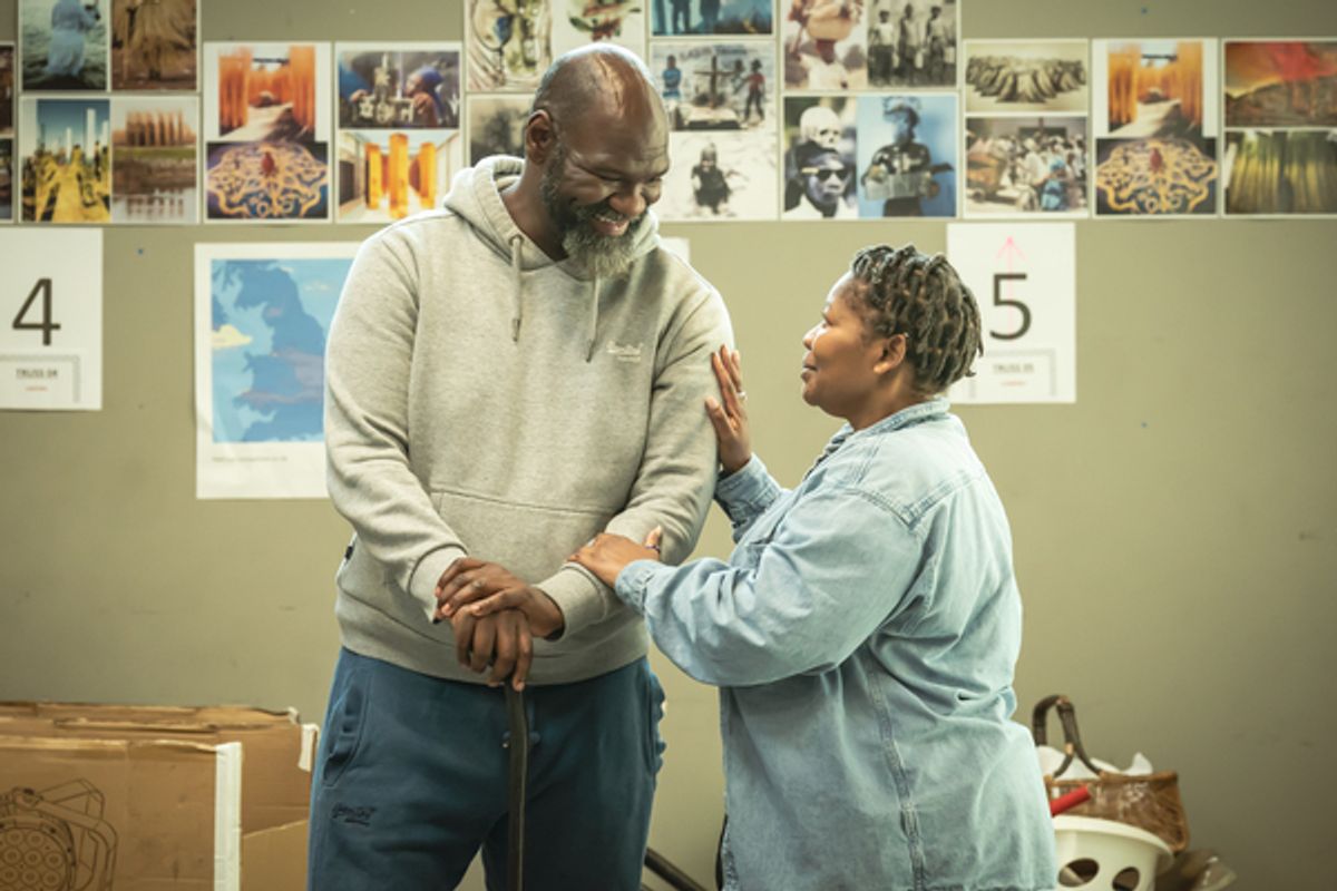 Chris Jarman and Natasha Magigi at 