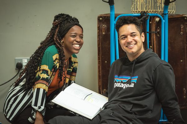 Gabrielle Brooks  and Stephenson Ardern-Sodje Photo