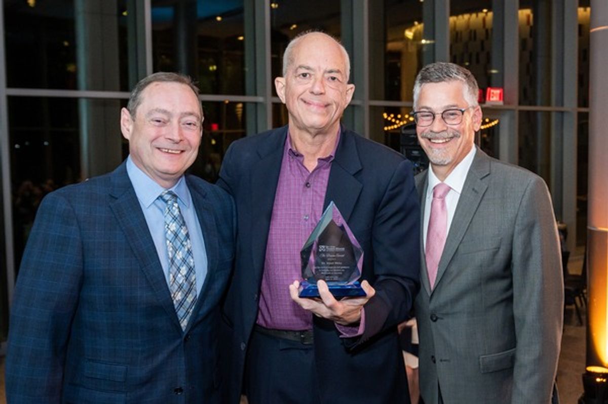 Michael Stotts, Dr. Stuart Weiss, John McEwen  at 