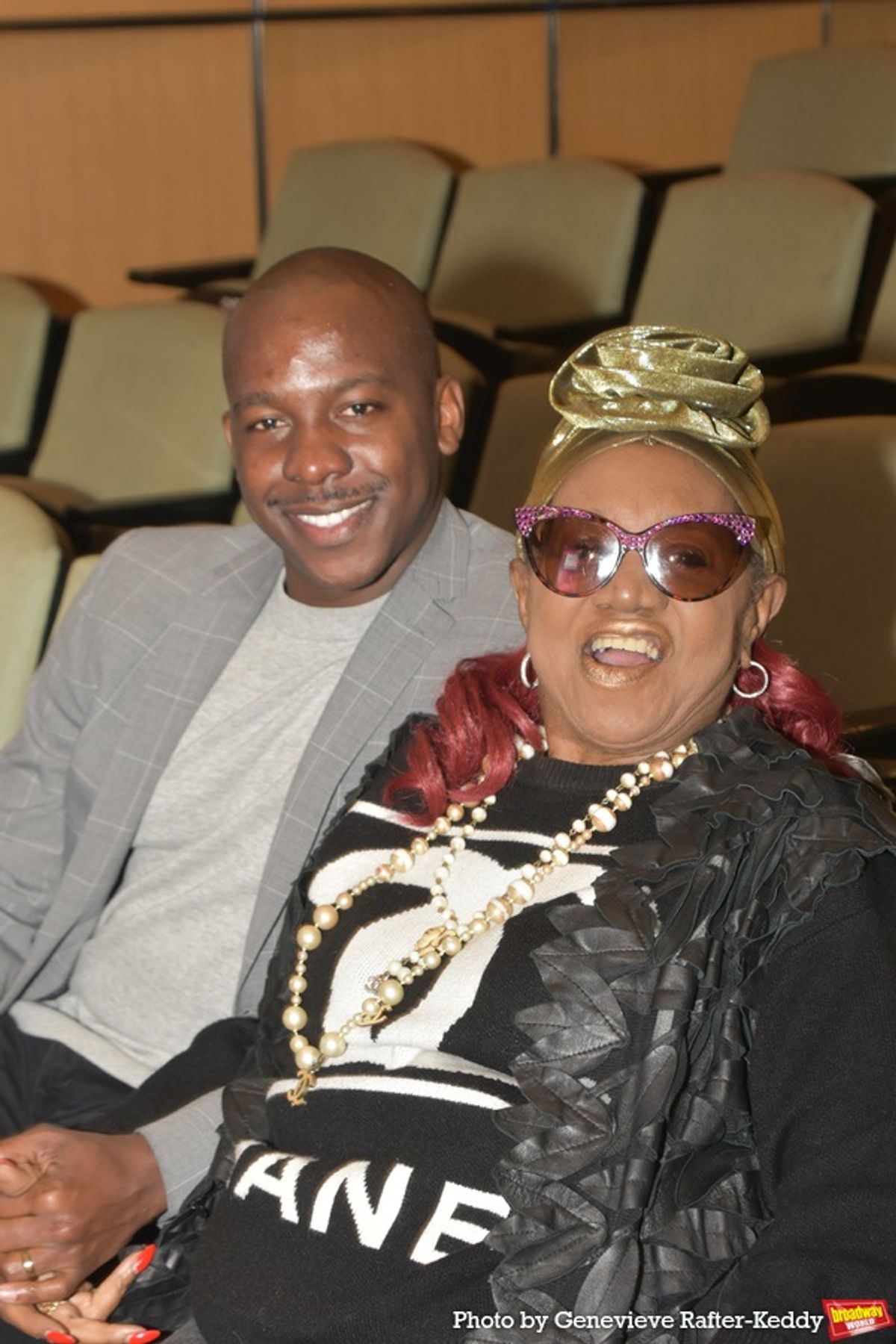 Lamar Richardson and Irene Gandy at 