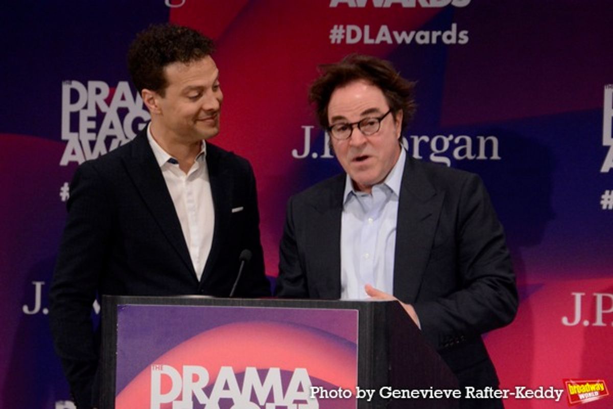 Justin Guarini and Roger Bart at 