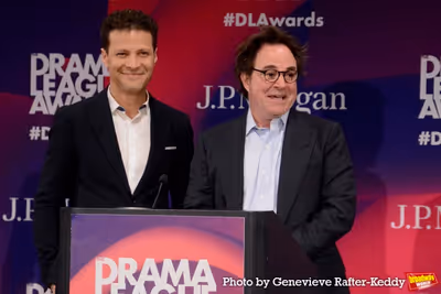 Justin Guarini and Roger Bart Photo