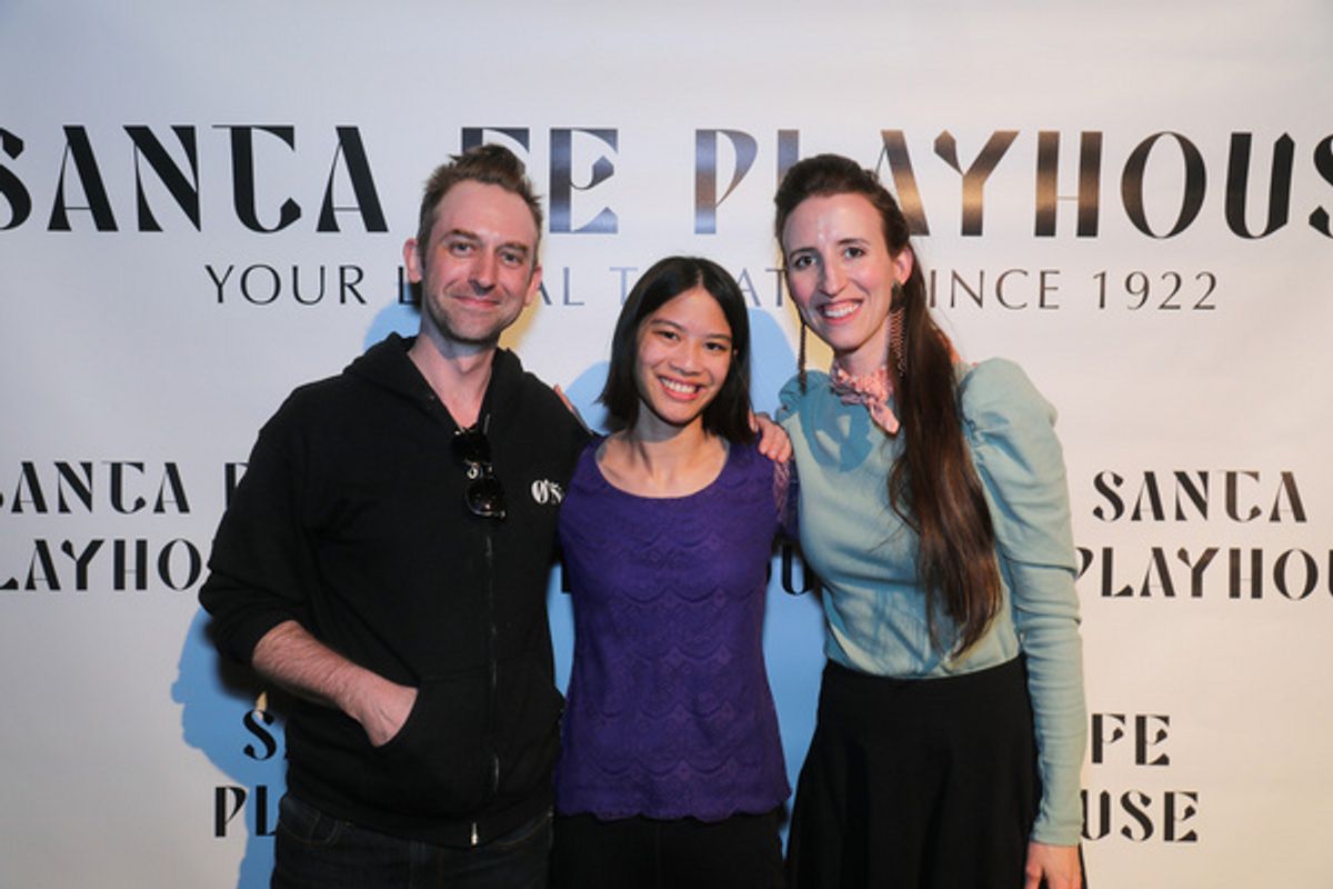 Alex Vernon, Lucy Felt, Sarah Olmsted Thomas at 