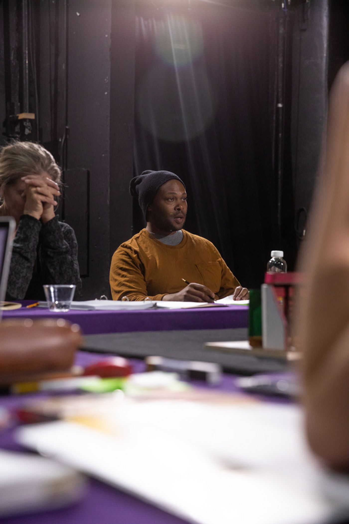 Photos: Go Inside Rehearsal For SWEAT At Santa Fe Playhouse  Image