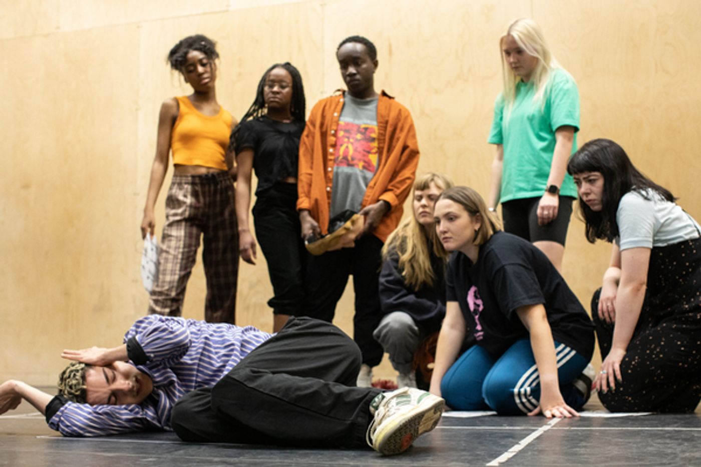 Photos: In Rehearsal For BAKKHAI at National Youth Theatre Repertory Company  Image