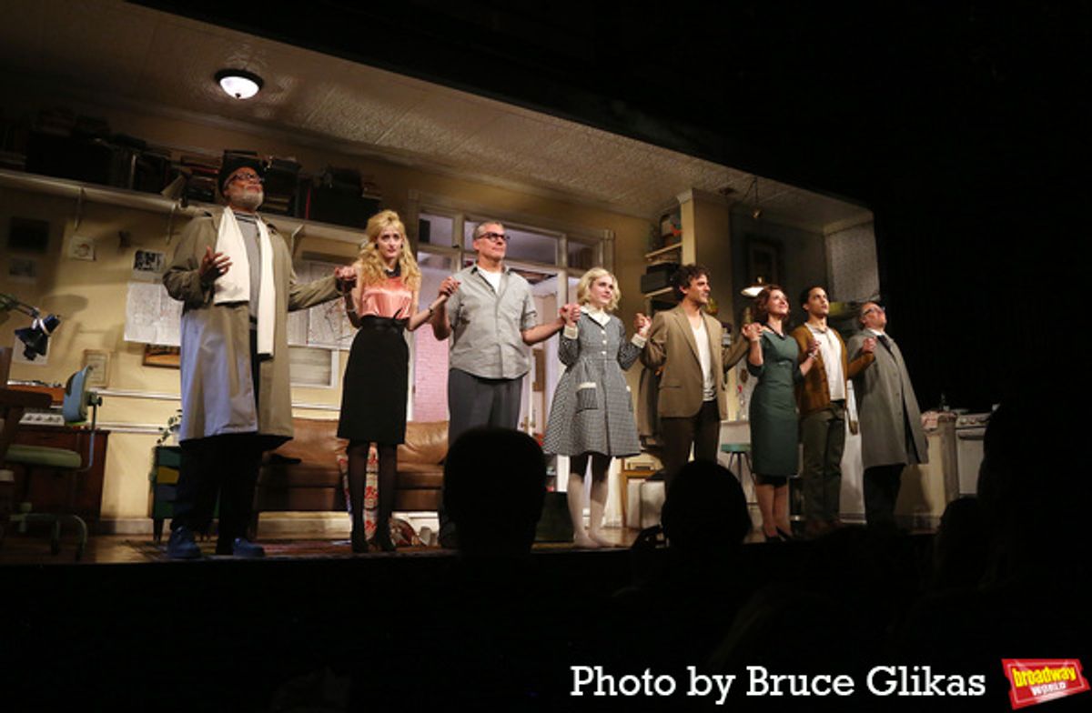 Raphael Nash Thompson, Gus Birney, Glenn Fitzgerald, Rachel Brosnahan, Oscar Isaac, Miriam Silverman, Julian De Niro and Andy Grotelueschen at 