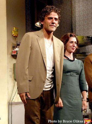 Oscar Isaac and Miriam Silverman Photo