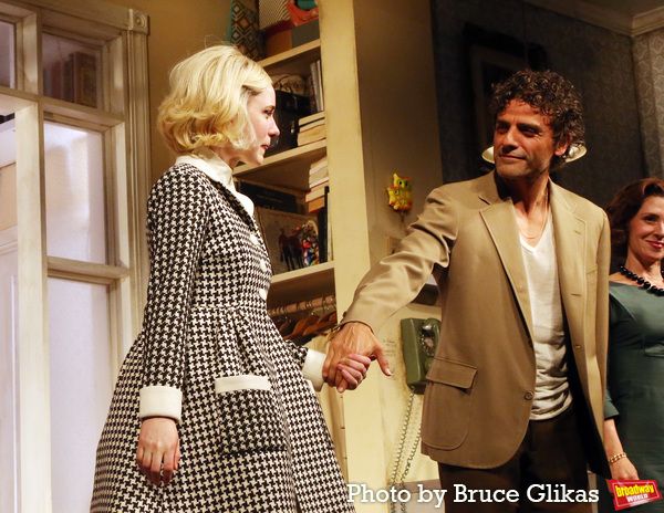 Rachel Brosnahan and Oscar Isaac Photo