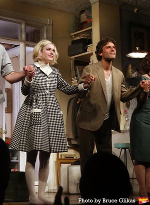 Rachel Brosnahan and Oscar Isaac Photo