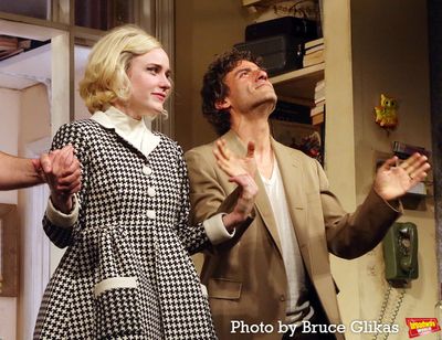 Rachel Brosnahan and Oscar Isaac Photo