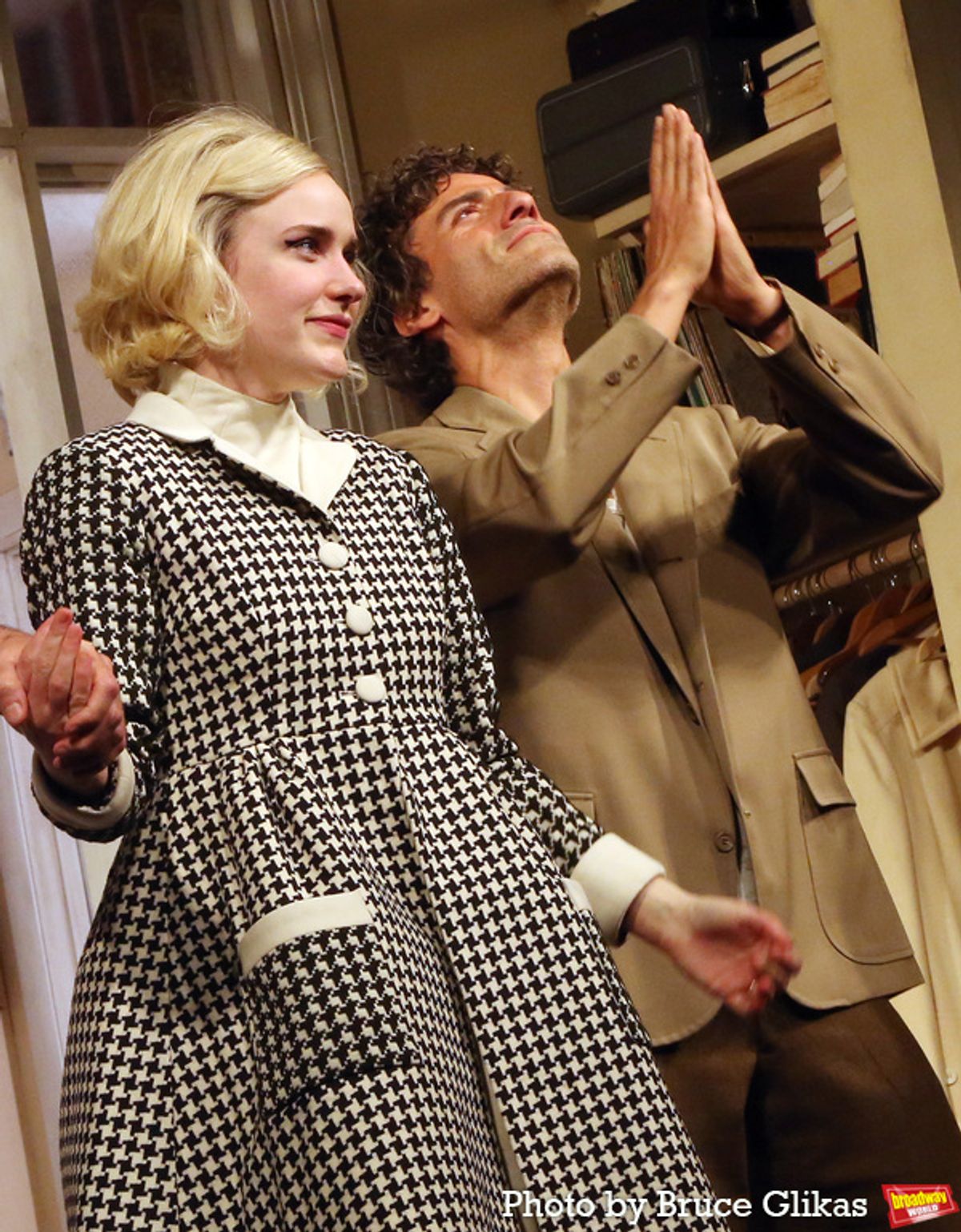 Rachel Brosnahan and Oscar Isaac at 
