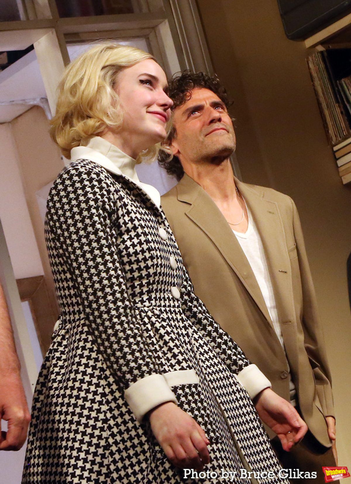 Rachel Brosnahan and Oscar Isaac at 