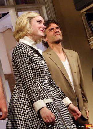 Rachel Brosnahan and Oscar Isaac Photo