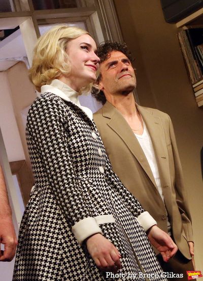 Rachel Brosnahan and Oscar Isaac Photo