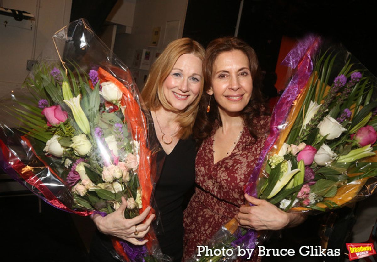 Laura Linney and Jessica Hecht at 