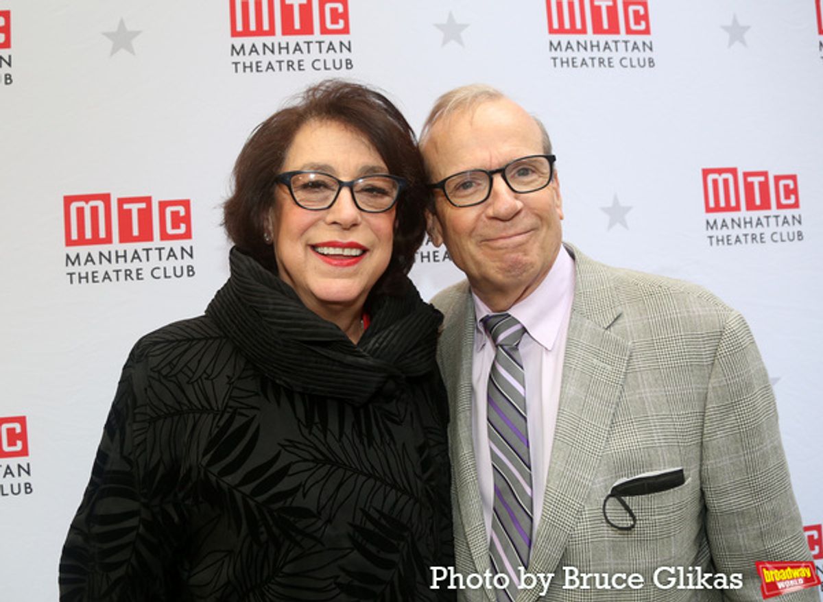 MTC Artistic Director Lynne Meadow and MTC Managing Director Barry Grove at 