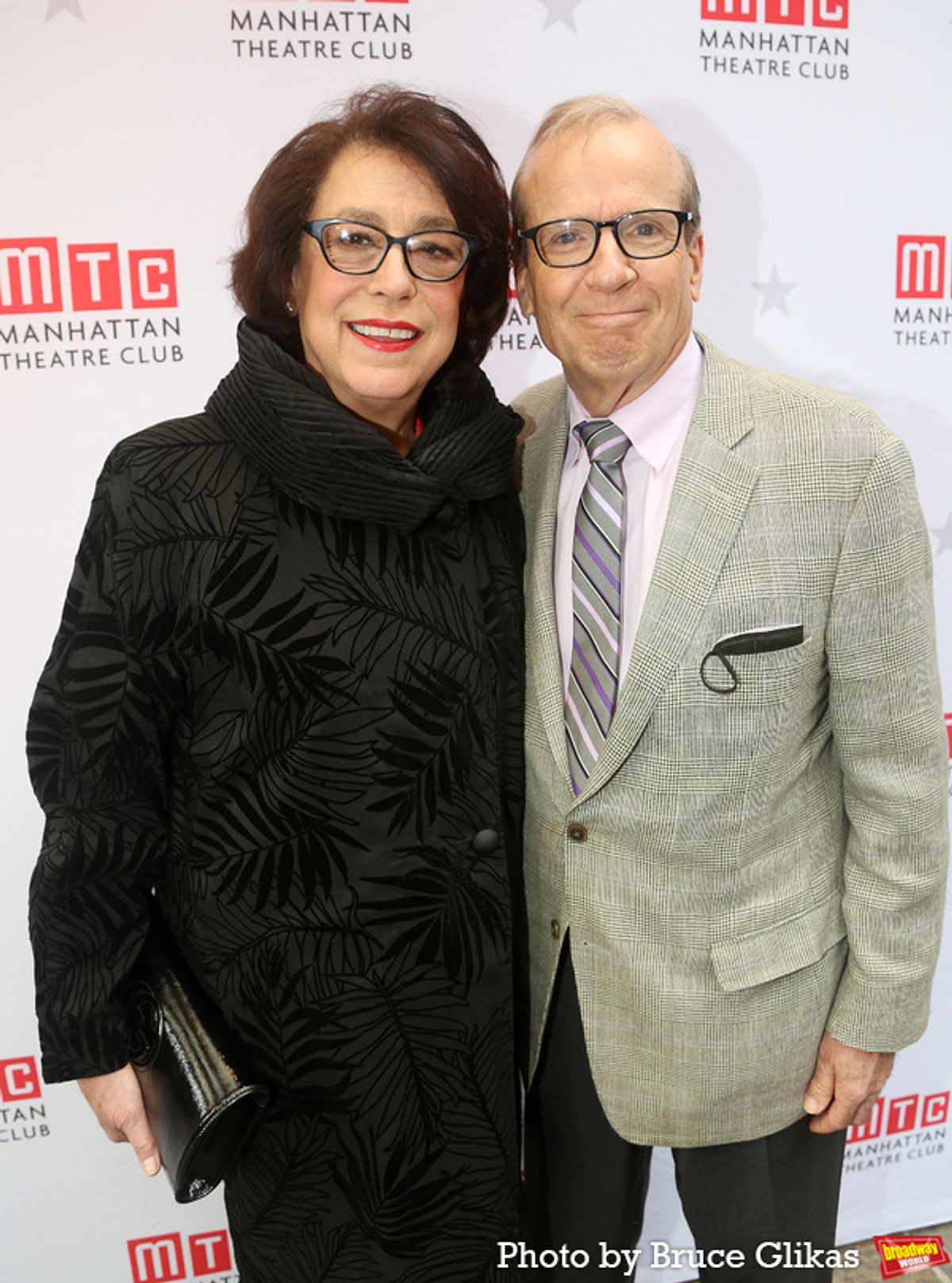 MTC Artistic Director Lynne Meadow and MTC Managing Director Barry Grove at 