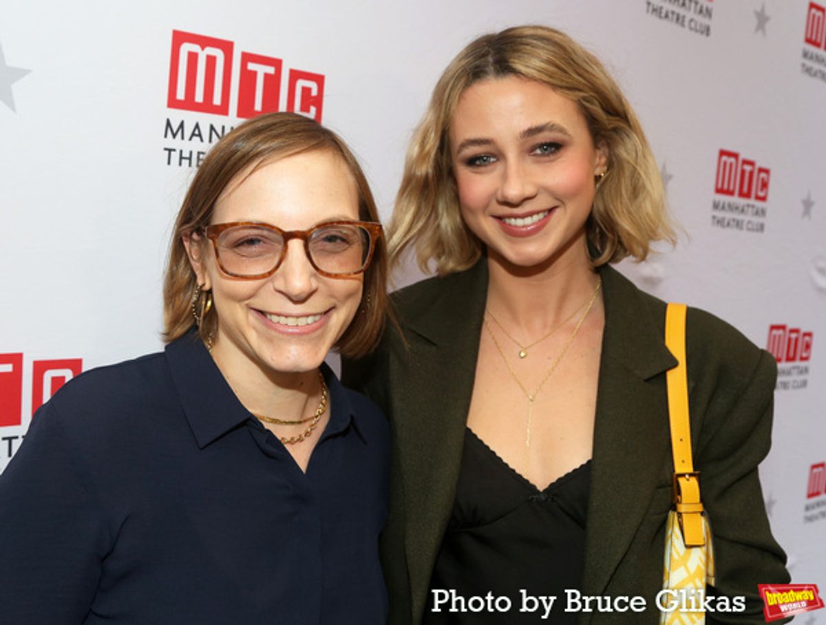 Anna Ziegler and Guest at 