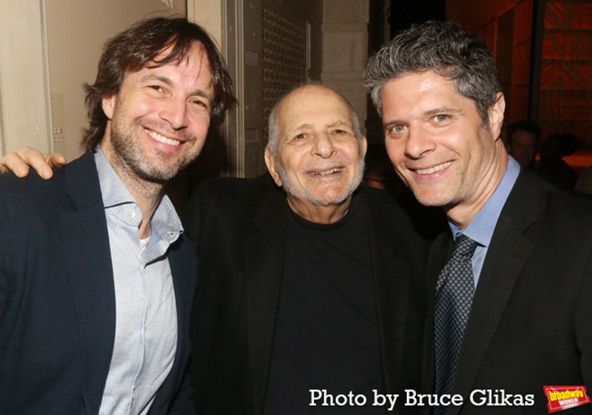 Daniel Goldfarb, Alfred Uhry and Tom Kitt at 