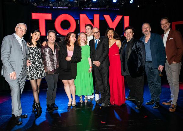 Martin Johnston (Neil Kinnock) Sally Cheng (Robin Cook), Howard Samuels (Peter Mandel Photo